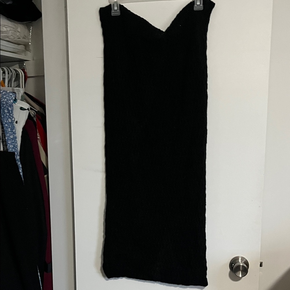 Black Knit scarf